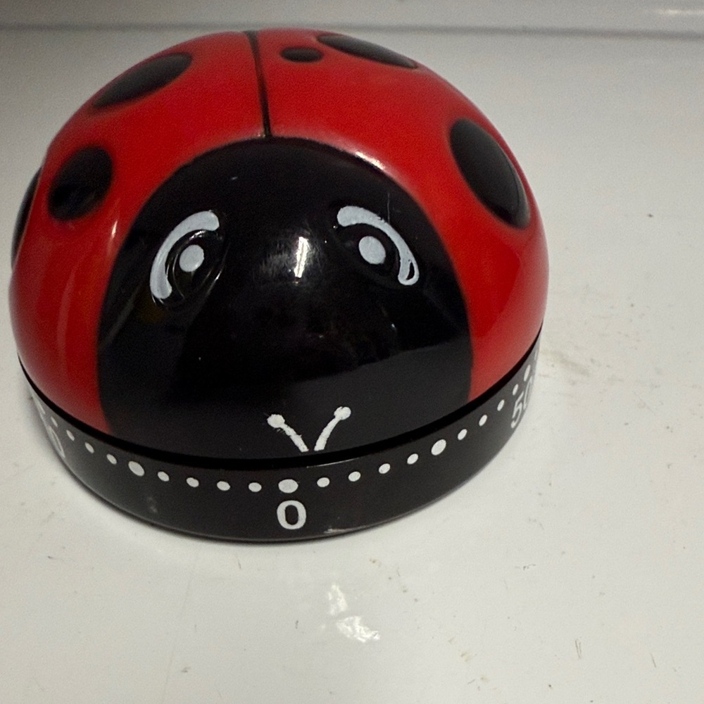 Source Unknown Red Ladybug Kitchen Timer - Picture 3 of 4